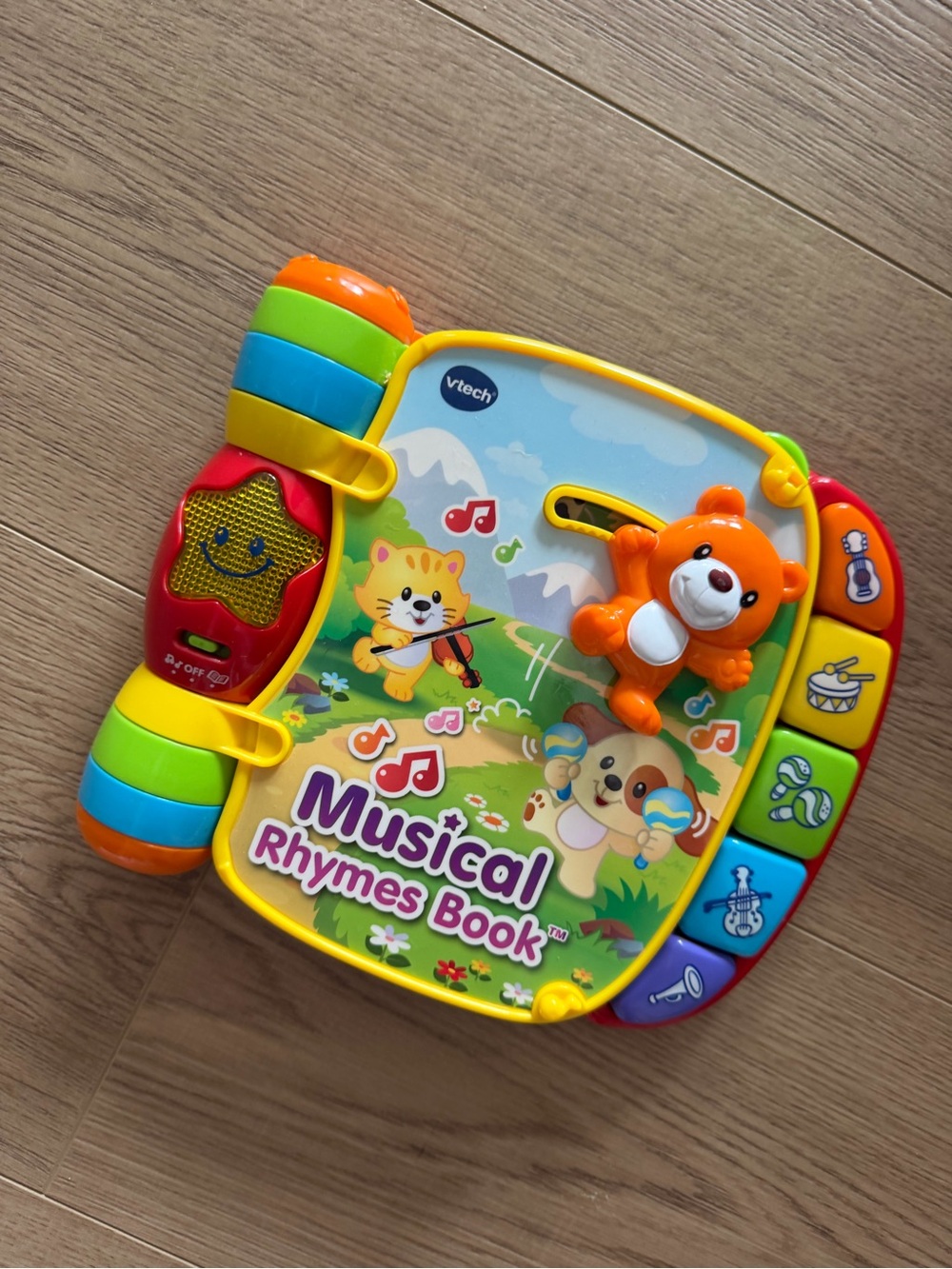 VTech Musical Rhymes Book – Interactive Toddler Toy